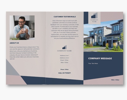 Design Preview for Design Gallery: Property Management Custom Brochures, 8.5" x 14" Tri-fold