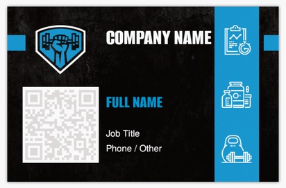 Design Preview for Design Gallery: Sports & Fitness Recycled Matte Business Cards, Standard (85 x 55 mm)