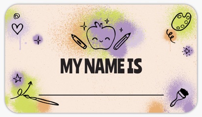 Design Preview for Design Gallery: Tutoring & Training Name Tags