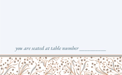 Design Preview for Design Gallery: Vintage Place Cards, Standard (91 x 55 mm)