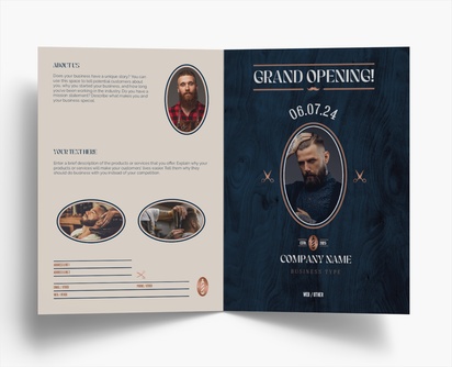 Design Preview for Flyers Templates & Designs, Bi-fold A4