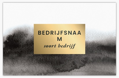 Voorvertoning ontwerp voor Ontwerpgalerij: Beauty en spa Visitekaartjes met metallic print