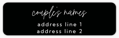 Design Preview for Templates for Modern & Simple Return Address Labels 