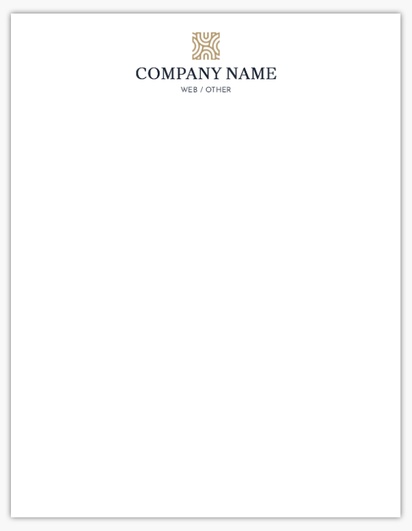 Design Preview for Design Gallery: Business Services Notepads, 8.5" x 11"