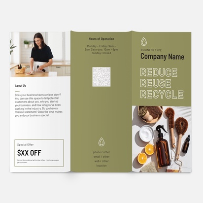 Design Preview for Design Gallery: Agriculture & Farming Brochures, DL Tri-fold