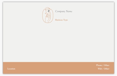 Design Preview for Beauty & Spa Notepads Templates, 5.5" x 8.5"