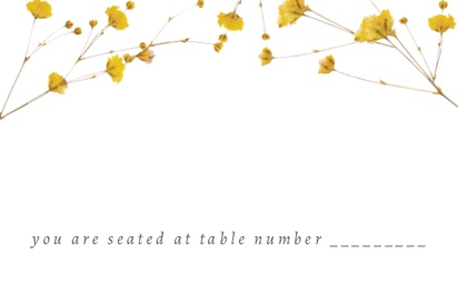 Design Preview for Design Gallery: Rustic Place Cards, Standard (91 x 55 mm)