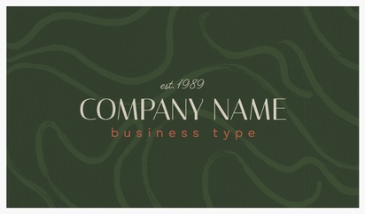 Design Preview for Design Gallery: Gourmet & Fine Food Natural Textured Business Cards
