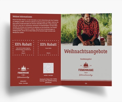 Designvorschau für Designgalerie: Flyer und Falzflyer Bauernhof & Landwirtschaft, Einbruchfalz A5 (148 x 210 mm)