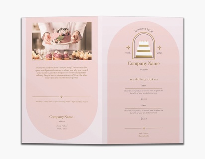 Design Preview for Bakeries Custom Brochures Templates, 8.5" x 11" Bi-fold