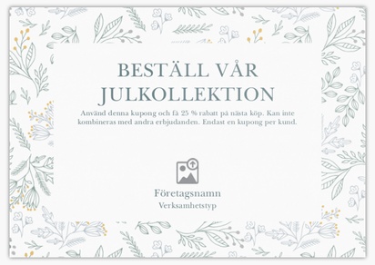 Förhandsgranskning av design för Designgalleri: Jul & helgdagar Flyers och broschyrer,  Ingen falsning A5 (148 x 210 mm)