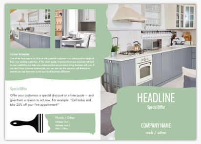 Design Preview for Design Gallery: House Constructions And Repairs  Flyers, Bi-fold A5