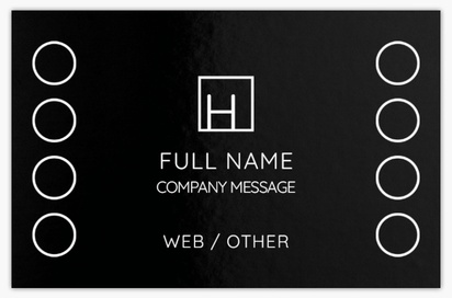 Design Preview for Design Gallery: Shoes Ultra-Thick Business Cards, Standard (85 x 55 mm)