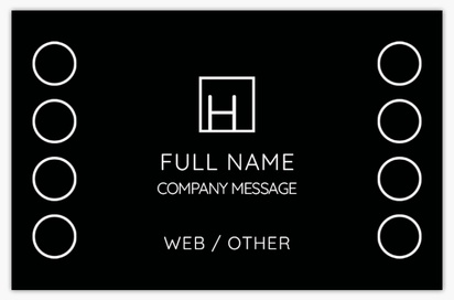 Design Preview for Design Gallery: Clothing Matte Business Cards