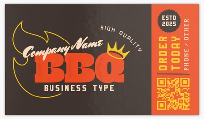 A southern food barbecue gray red design