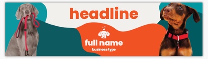 Design Preview for Templates for Bold & Colourful Bumper Stickers , Rectangle - 7.6 x 27.9 cm