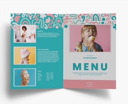 Design Preview for Design Gallery: Sweet Shops Folded Leaflets, Bi-fold A4 (210 x 297 mm)