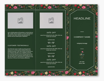 Design Preview for Design Gallery: Art & Entertainment Custom Brochures, 8.5" x 11" Z-fold