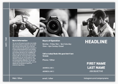 Design Preview for Design Gallery: Marketing & Communications Flyers, Tri-fold DL