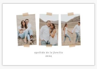 Un casual familia diseño blanco crema para Moderno y sencillo con 3 imágenes
