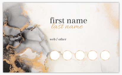 Design Preview for Standard Business Cards: Design Templates, Standard (91 x 55 mm)