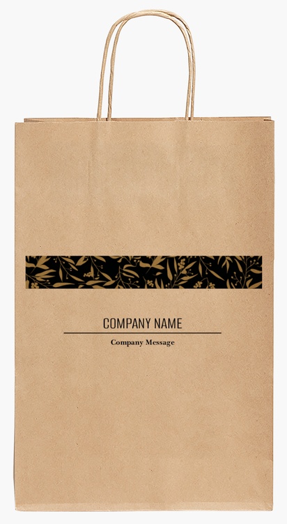 Design Preview for Design Gallery: Event Planning & Entertainment Paper Bags, 35.5 x 24 x 12 cm