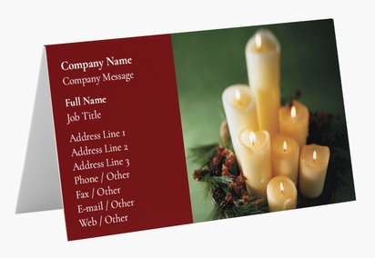 Design Preview for Design Gallery: Religious & Spiritual Folded Business Cards