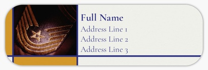 Design Preview for Design Gallery: Military Return Address Labels