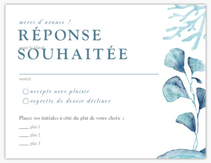 Aperçu du graphisme pour Galerie de modèles : Cartes de réponse pour Été, 13.9 x 10.7 cm