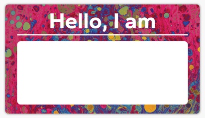 Design Preview for Design Gallery: Bold & Colourful Name Stickers