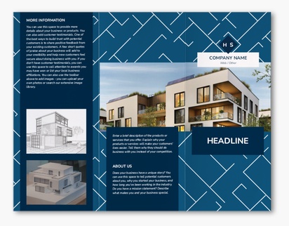 Design Preview for Design Gallery: Property Estate Solicitors Custom Brochures, 8.5" x 11" Z-fold