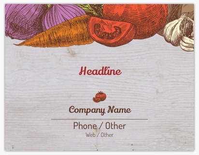 Design Preview for Organic Food Stores Posters Templates, 8.5" x 11"