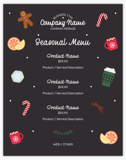 Design Preview for Food & Beverage Posters Templates, 22" x 28"