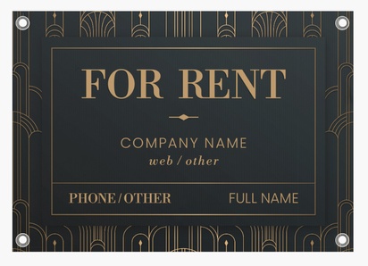 Design Preview for Design Gallery: Property & Estate Agents Plastic Signs, A2 (420 x 594mm)