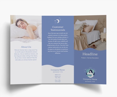 Design Preview for Design Gallery: Accommodations Flyers & Leaflets, Tri-fold DL (99 x 210 mm)