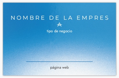 Vista previa del diseño de Galería de diseños de tarjetas de visita extragruesas para minimalista, Standard (85 x 55 mm)
