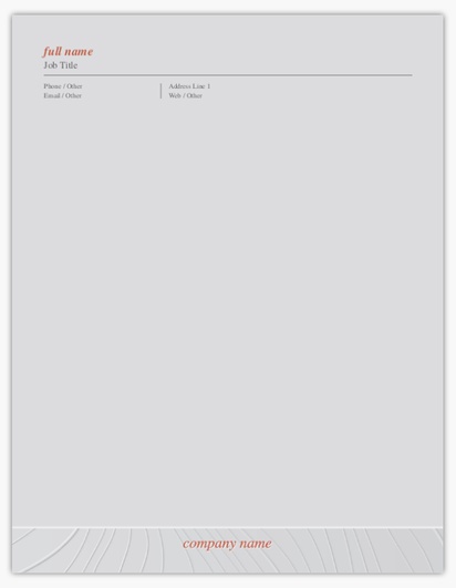 Design Preview for Retail & Sales Notepads Templates, 8.5" x 11"