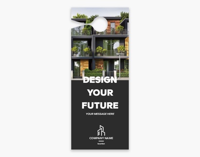 Design Preview for Design Gallery: Property & Estate Agents Door Hangers, Large