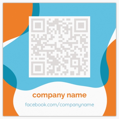 Design Preview for Design Gallery: Internet Communications Square Business Cards