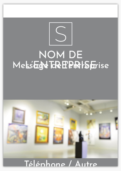 Aperçu du graphisme pour Galerie de modèles : panneaux publicitaires pour art et spectacles, B1 (707 x 1000 mm)