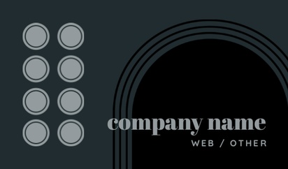 A small business business consultant black design for Elegant