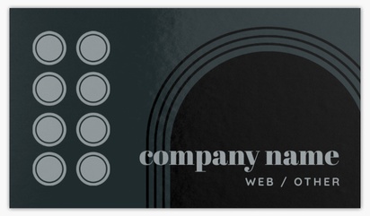 Design Preview for Blogging Glossy Business Cards Templates, Standard (3.5" x 2")