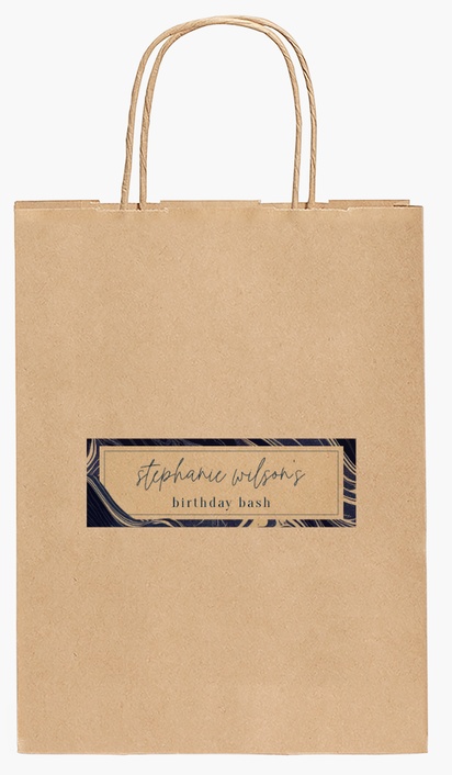 Design Preview for Design Gallery: Teen Birthday Paper Bags, 27.5 x 20.5 x 11 cm