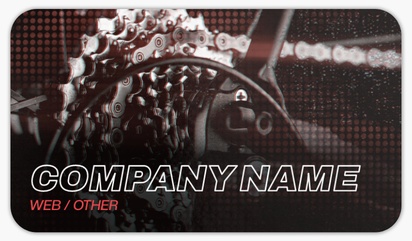 Design Preview for Design Gallery: Sports Specific Rounded Corner Business Cards, Standard (3.5" x 2")