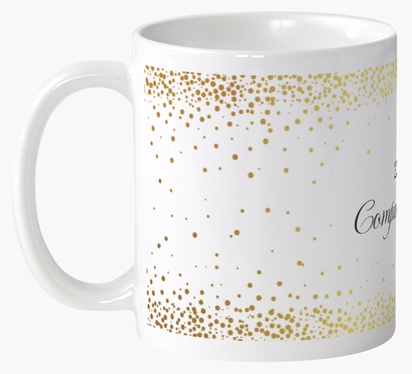 Design Preview for Elegant Custom Mugs Templates, Wrap-around