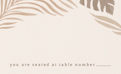 Design Preview for Design Gallery: Destination Place Cards, Standard (91 x 55 mm)