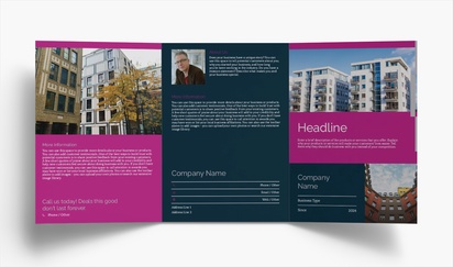 Design Preview for Design Gallery: Property Management Folded Leaflets, Tri-fold A5 (148 x 210 mm)