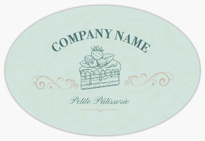 Design Preview for Food & Beverage Sheet Stickers Templates, 2" x 3"