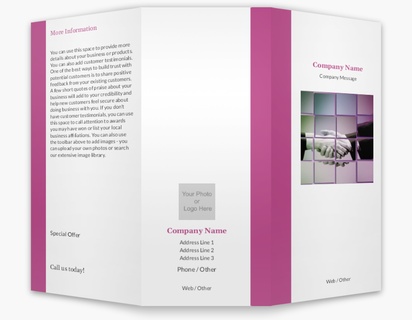 Design Preview for Design Gallery: Law, Public Safety & Politics Custom Brochures, 8.5" x 11" Tri-fold
