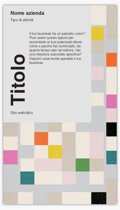 Anteprima design per Galleria di design: Roll up per, 118 x 206 cm Economy